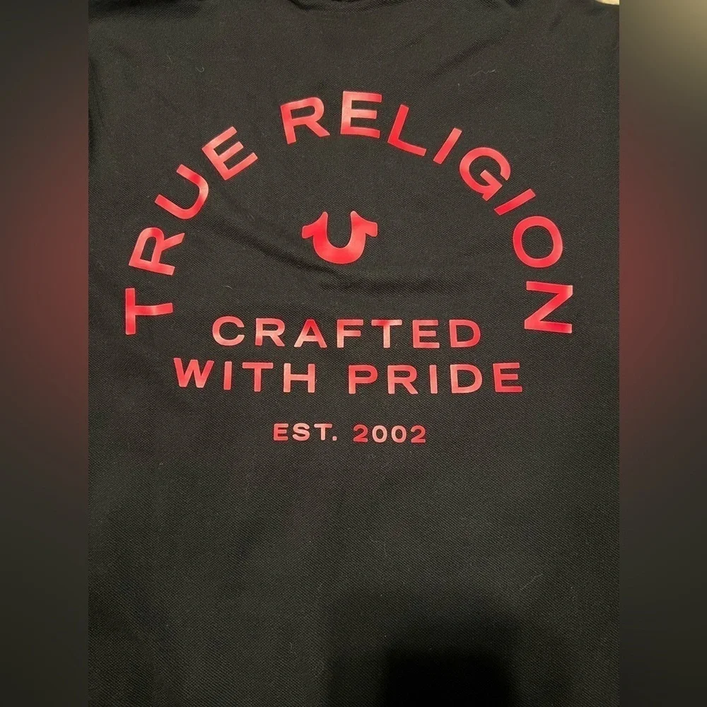 NWT True Religion Men's Crafted with Pride Polo